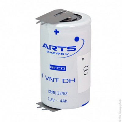 Accus Nicd VTD70  4 PICOTS 1.2 volts 4Ah