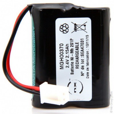 Batterie Nimh 2x 4-5A VH 2S1P ST1 2.4V 2.1Ah Molex