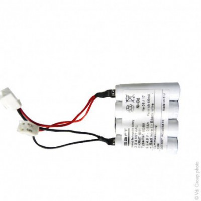 Batterie eclairage secours 2 x 4.8V VST AAL 4.8V 0.9Ah
