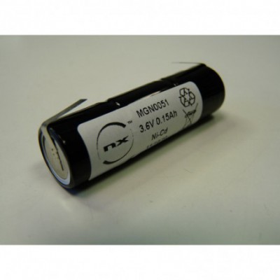 Batterie Nicd 3x 1-3AA NX 3S1P ST4 3.6V 150mAh T2