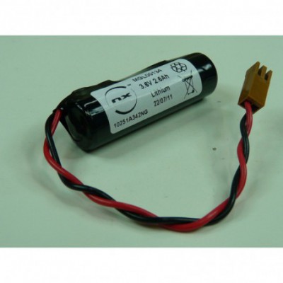 Batterie lithium LS14500 AA 3.6V 2600mAh JAE