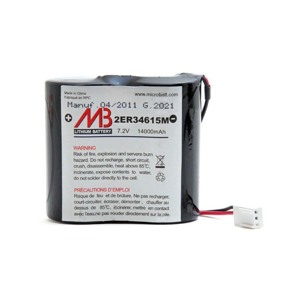 Batterie systeme alarme BATLI02 7.2V 14Ah MB