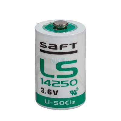 Pile lithium industrie LS14250 2-1+ 3.6V 1.2Ah 3PF