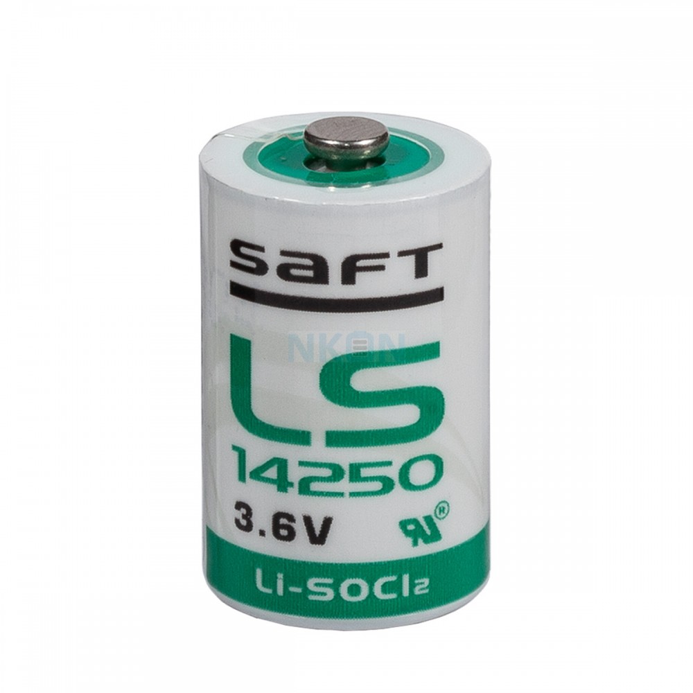 Pile lithium SAFT LS14250 3.6V 1.2AH 1/2AA