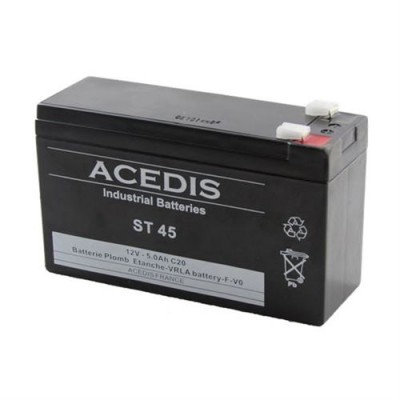 Batterie Industrielle ACEDIS ST45 - 12 V 5,1 Ah (étanche)