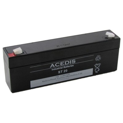 Batterie Industrielle Acedis ST20 - 12 Volts -2,3 Ah C20 (étanche)