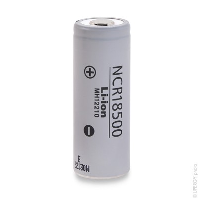 Accus Lithium-Ion PANASONIC NCR-18500 3.6V 2000mAh FT