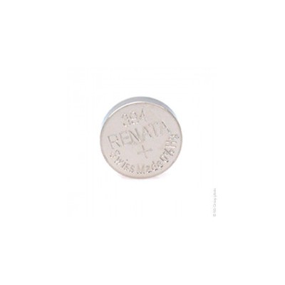 Pile bouton oxyde argent 394 RENATA 1.55V 84mAh