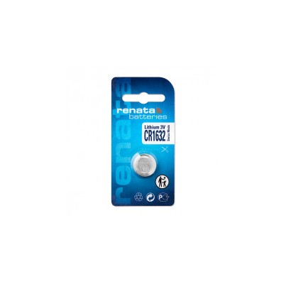 Pile bouton lithium blister CR1632 3V 125mAh
