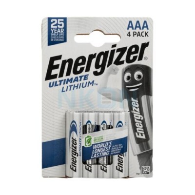 AAA 4 Pack Energizer ultimate lithium