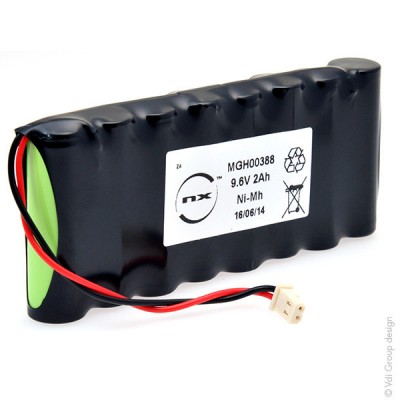 Batterie Nimh 8x AA 8S1P ST1 9.6V 2000mAh - 5264