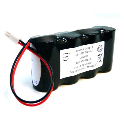 Batterie Nicd 4x SC VNT 4S1P ST1 4.8V 1600mAh Molex