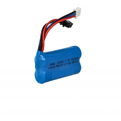 Batterie VHBW au LI-Ion 7,4V 500mAh pour modèles réduits