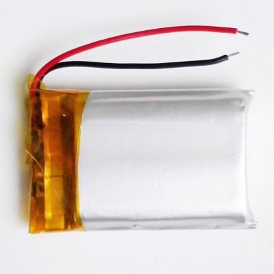 Batterie Polymer Lipo cellule  400mAh 3.7V 1.48Wh