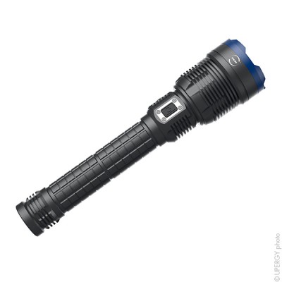 Lampe torche aluminium NX TRACKER PRO LED COB 8000 lumens rechargeable