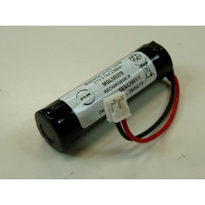 Batterie Li-Ion 908-21X (14500) 1S1P 3.7V 650mAh JST