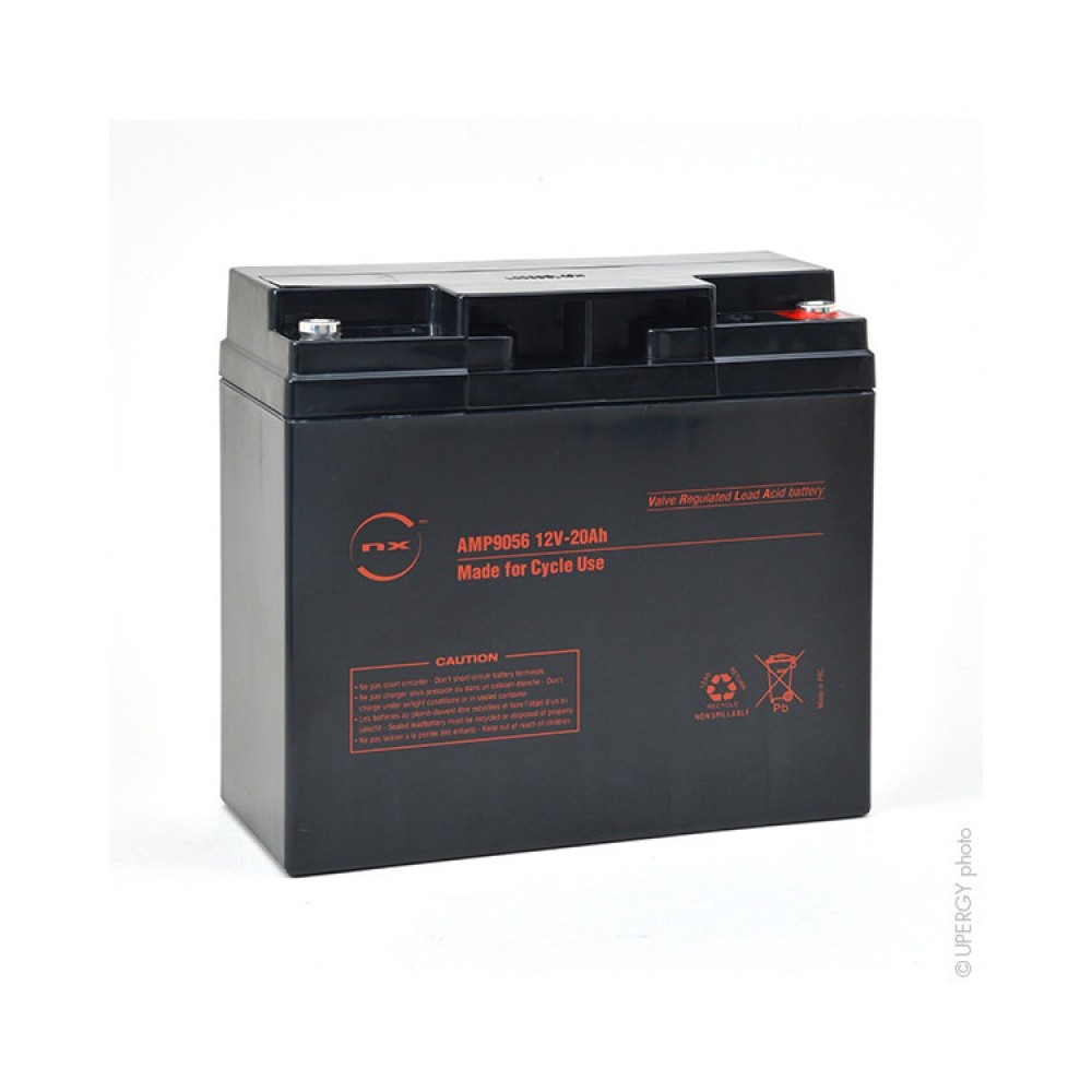 Batterie plomb AGM NX 20-12 Cyclic 12V 20Ah M5-F