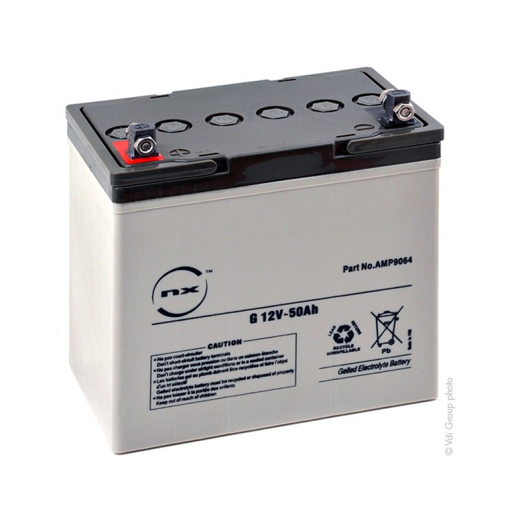 Batterie onduleur (ASI) NX 24-12 UPS High Rate FR 12V 24Ah M6-M