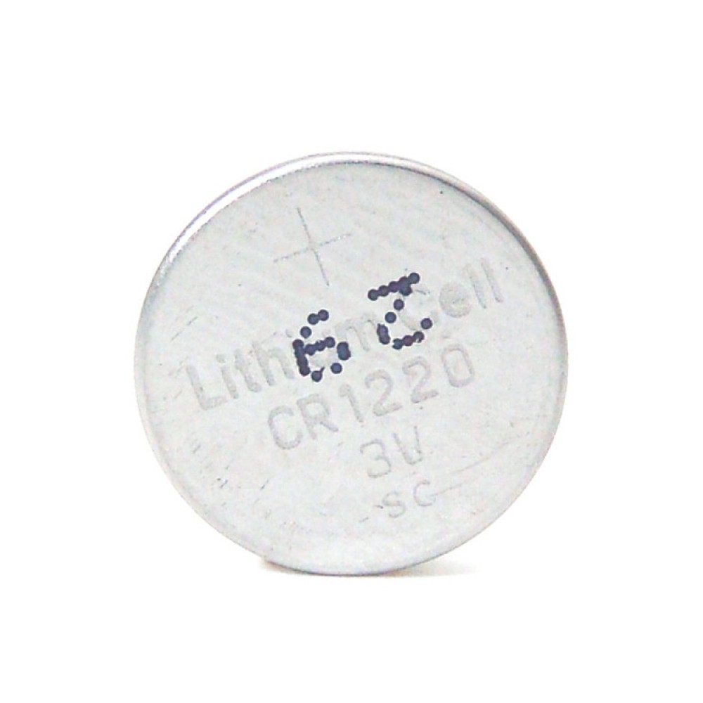 Pile bouton lithium CR1220 3V 35mAh
