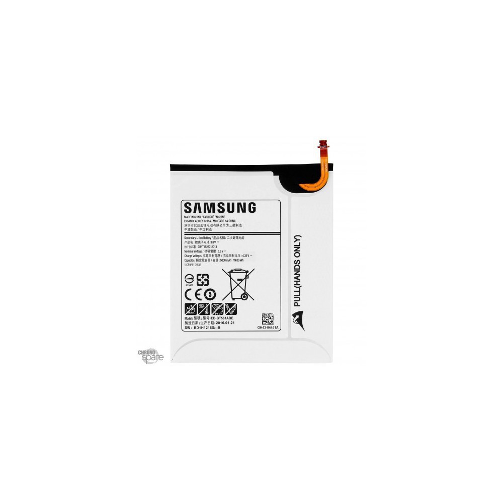 Batterie Samsung Galaxy TAB E 9,6" T560 (officiel) EB-BT561ABE